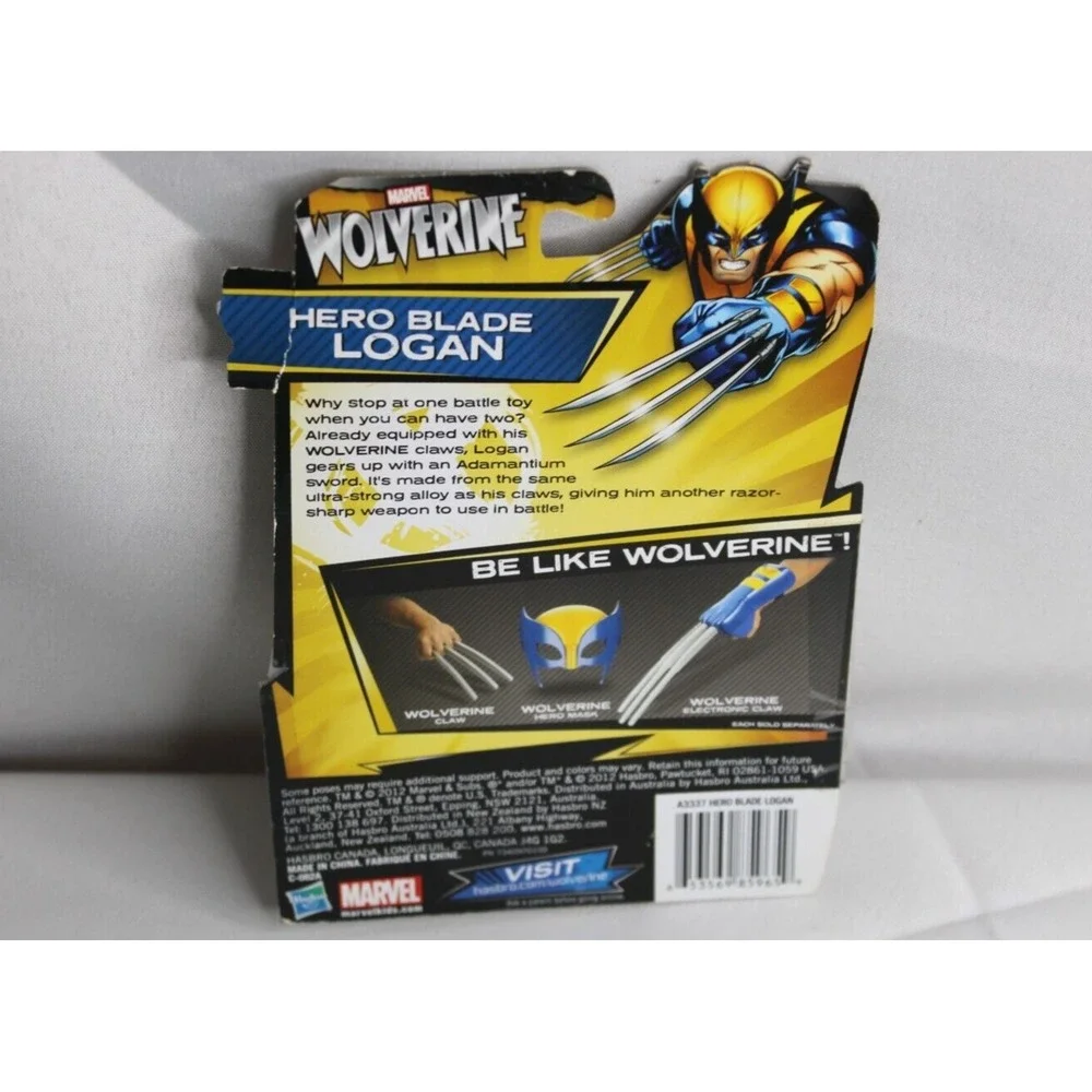 Marvel‎ Wolverine figure with Destroyer Sword Hero Blade Logan 2012 in Pkg 3.75
